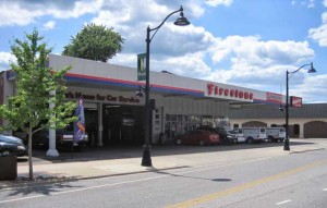 Historic Firestone Tire Company store