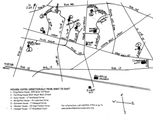 King House Tour Map